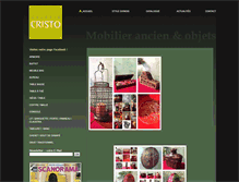 Tablet Screenshot of galeriecristo.com